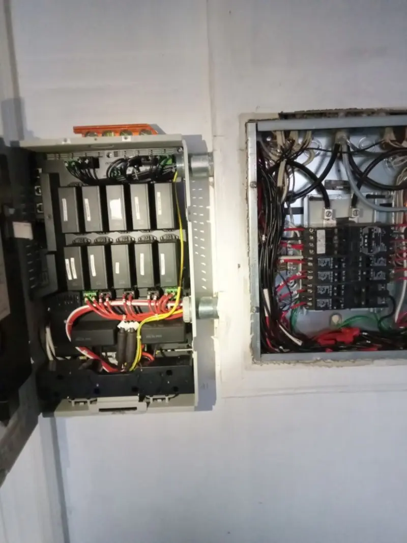 Electrical panel upgrade completed for Carbon Monoxide Detector Installation in Maryland Heights